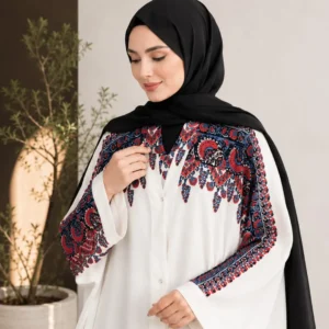 Georgette Printed Classic Abaya