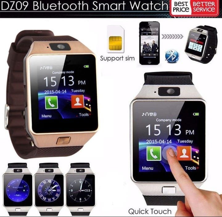 DZ09 Smart Watch 1.99" Bluetooth Calling Black PK - Image 6