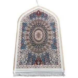 Persian Mandala Velvet Janamaz #1 Best Prayer Mat PK
