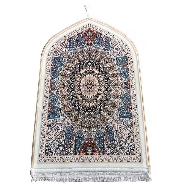 Persian Mandala Velvet Janamaz #1 Best Prayer Mat PK