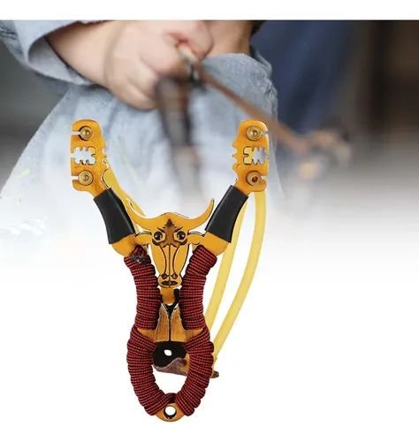 Professional Bull Metal Slingshot #1 Outdoor Sport PK - Image 3