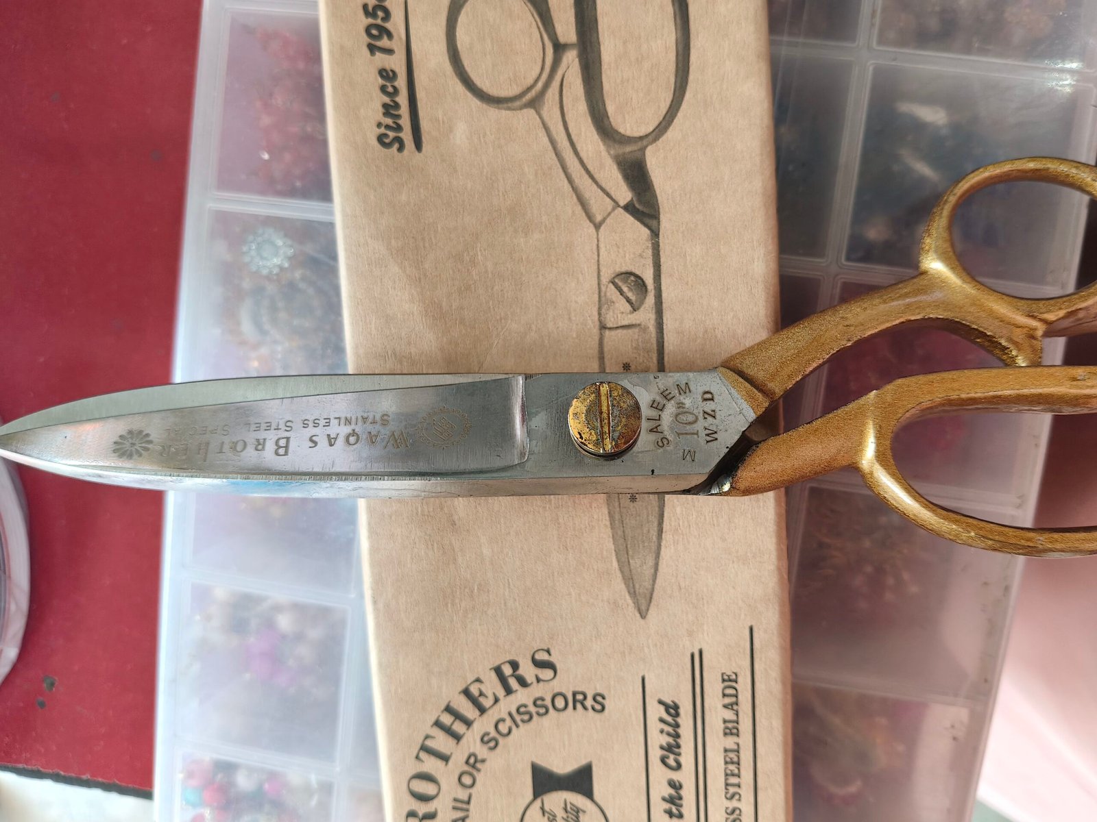 Waqas Brothers Tailoring Scissor #1 Best 10-Inch PK - Image 3
