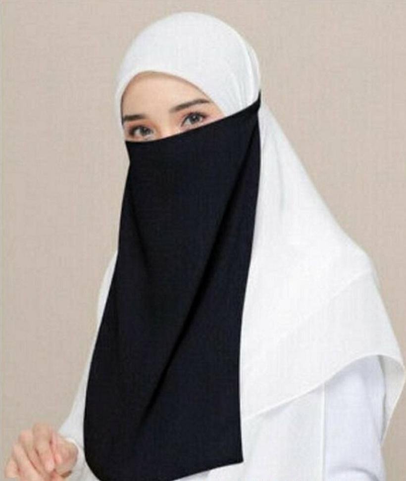 Women's Naqab with Elastic Patti #1 Best Chiffon PK