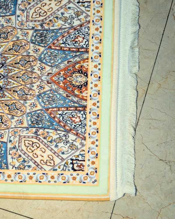 Persian Mandala Velvet Janamaz #1 Best Prayer Mat PK - Image 3
