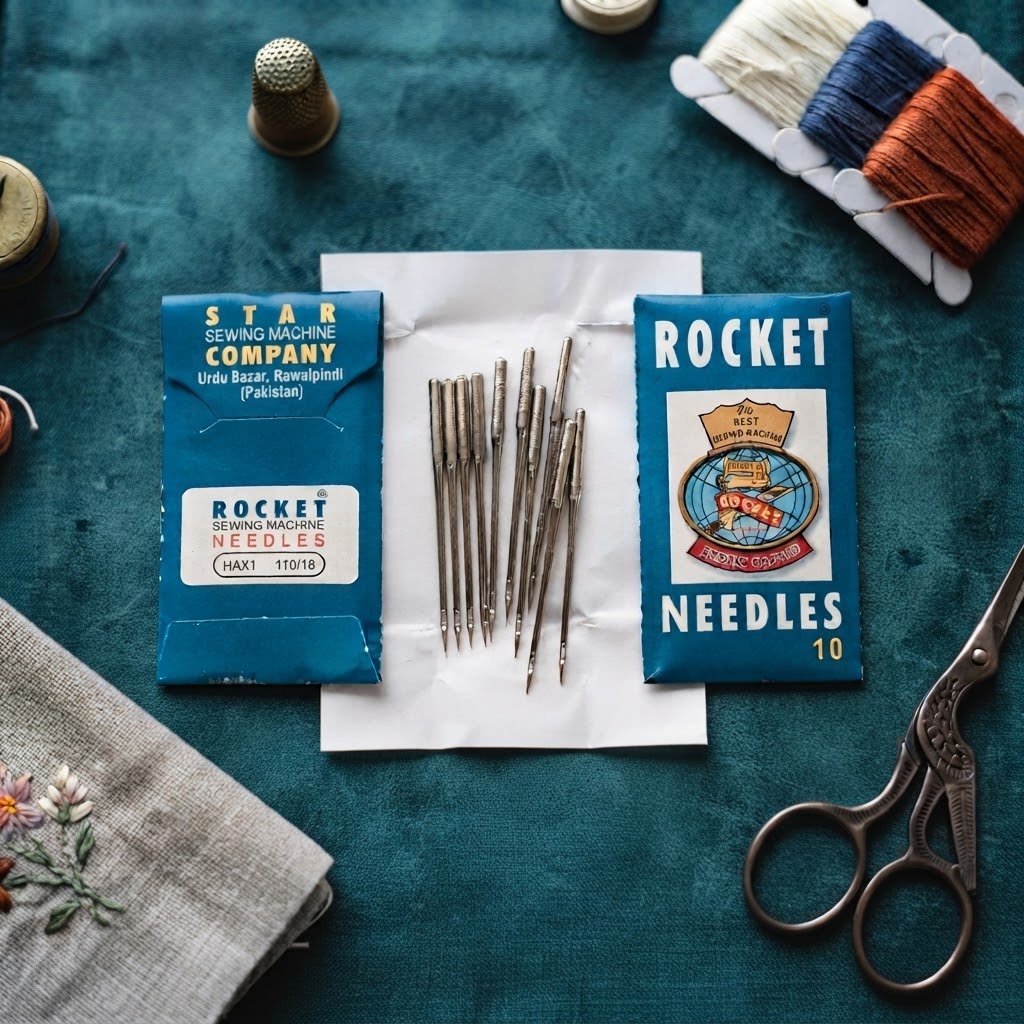 Rocket Sewing Machine Needles 18 #1 Best Price PK - Image 3