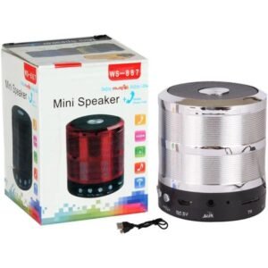 WS 887 Mini Portable Bluetooth Speaker #1 Sound PK