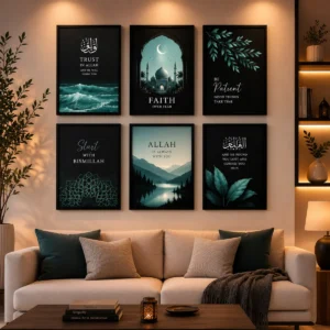Islamic Wall Art Sticky Tiles #1 Best Price Pakistan