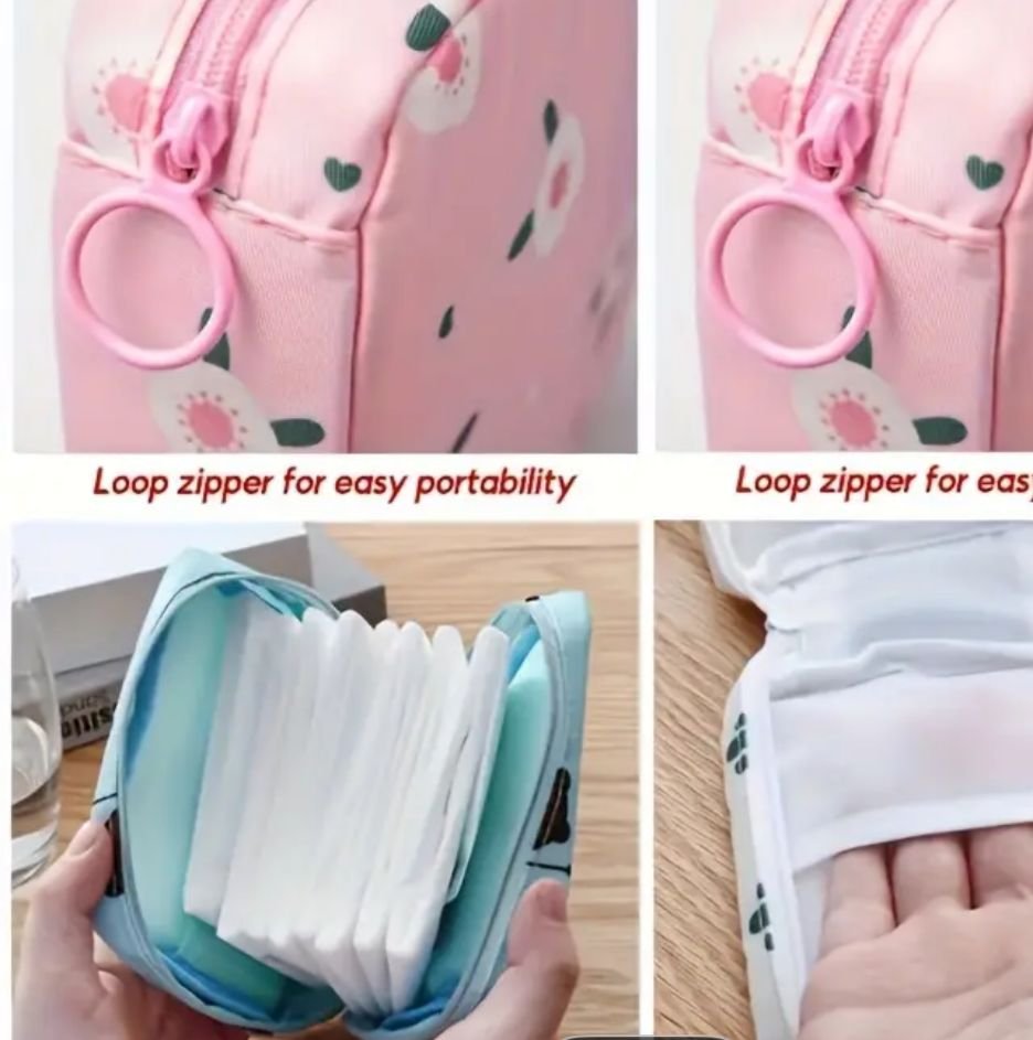 Sanitary Pads Storage Bag #1 Best Makeup Pouch PK - Image 4