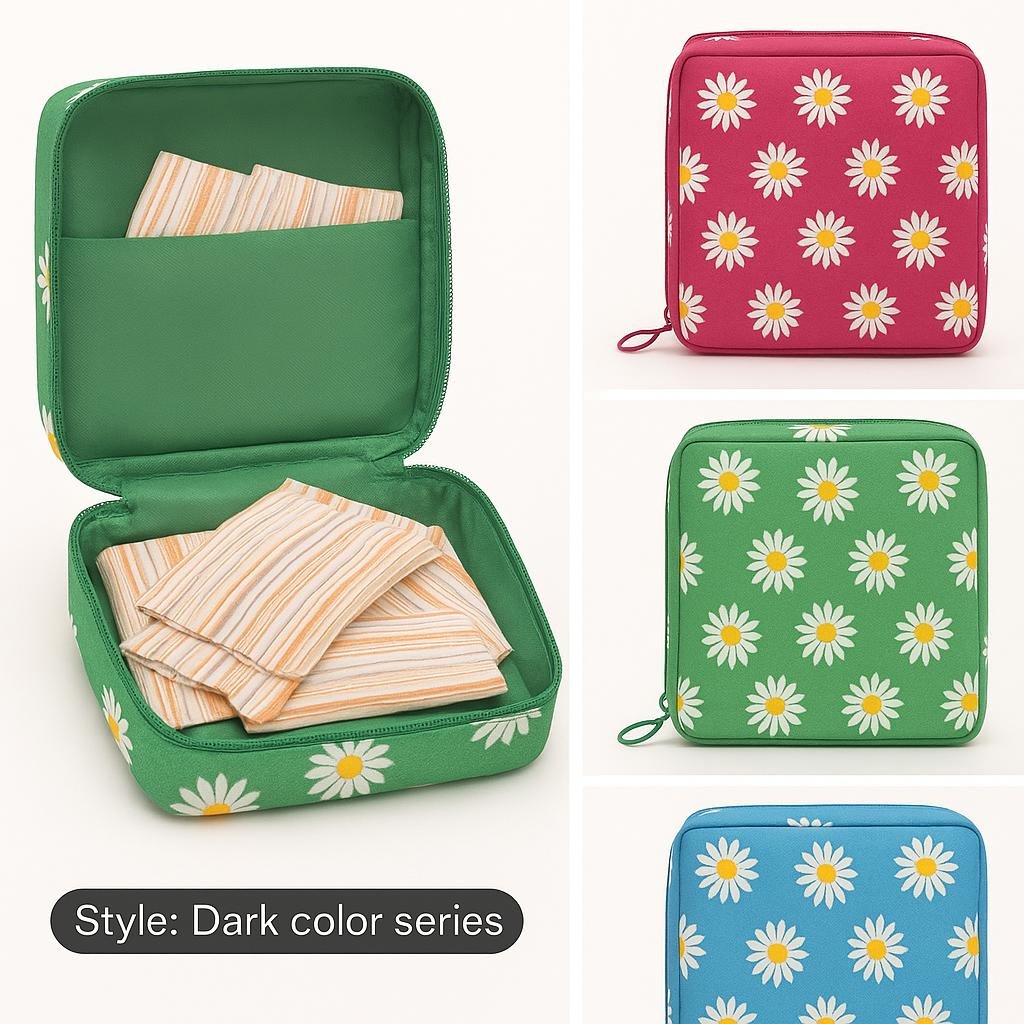 Sanitary Pads Storage Bag #1 Best Makeup Pouch PK - Image 2